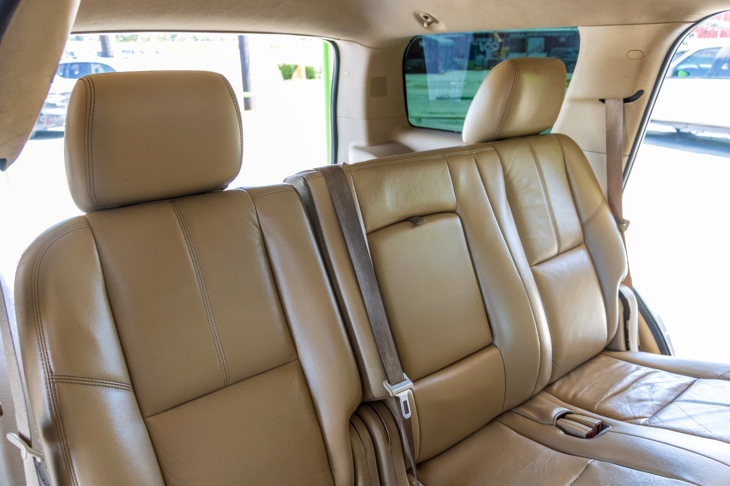 2011 Chevrolet Tahoe LT interior, rear bench seat