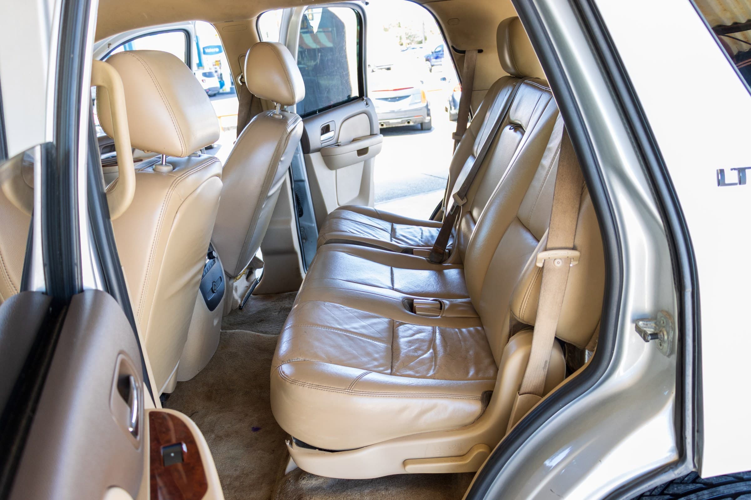2011 Chevrolet Tahoe LT interior, second-row seating